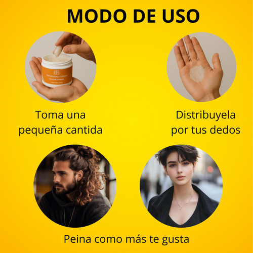 Pomada Para Cabello The Good Guys Texture Pomade 500g