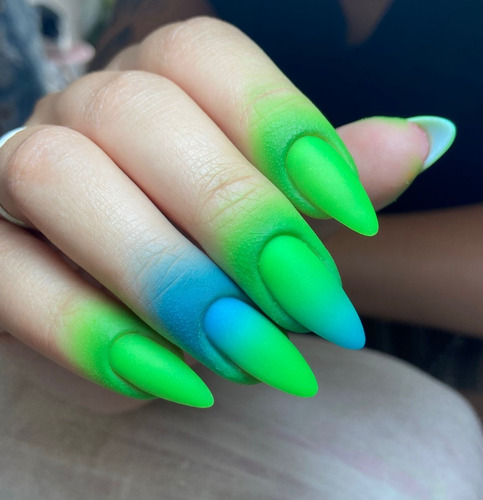 Imagem 4 de 4 de Tinta Para Airbrush Aerografo Unhas - Coleção Neon