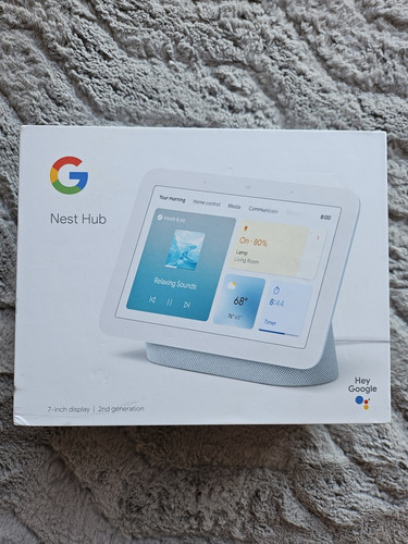 Google Nest Hub 2a Generación Azul Humo