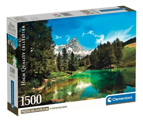 Puzzle Clementoni 1500 Piezas Lago Azul | Cuotas sin interés