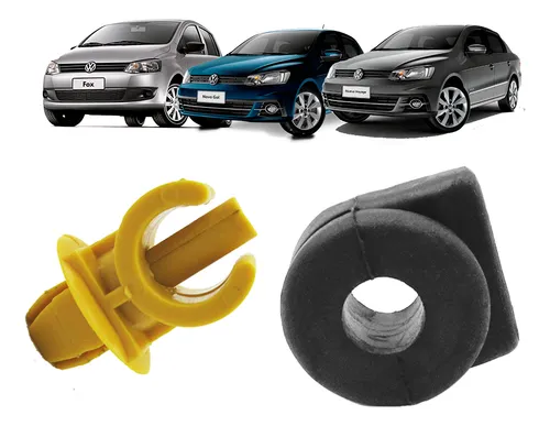 comprar Bucha E Presilha Varao Vareta Haste Capo Gol Fox Saveiro Vw