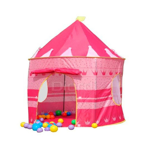 Carpa Castillo Para Niños Juegos En Casa Campo Aire Libre