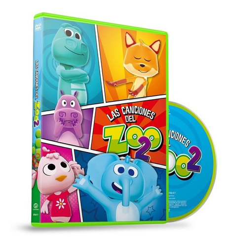 Dvd Los Videoclips De Las Canciones Del Zoo 2 - Ya Musica