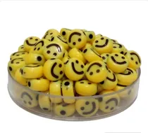 Comprar 25 Gr De Mostacillas Caritas Amarillas .bijouterie 