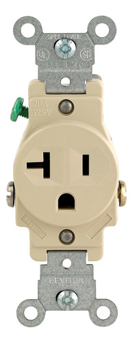 Leviton 20-amp 125-volt Nico Recipiente Energa Elctrica Outl