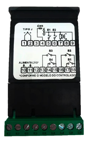 Controlador Digital P/forno Venâncio Ciclone Turbo 10esteira