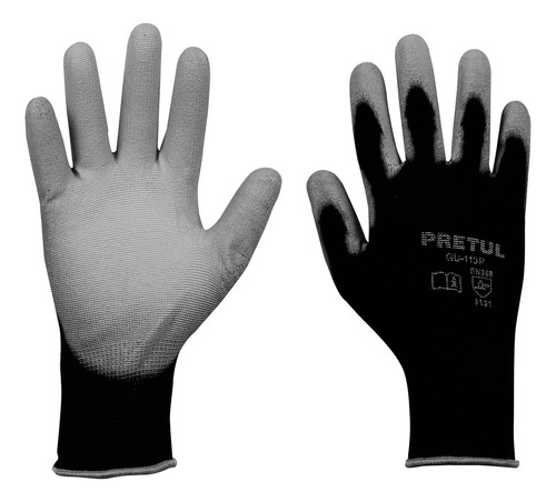 Guantes De Nylon Recubiertos De Poliuretano G Pretul