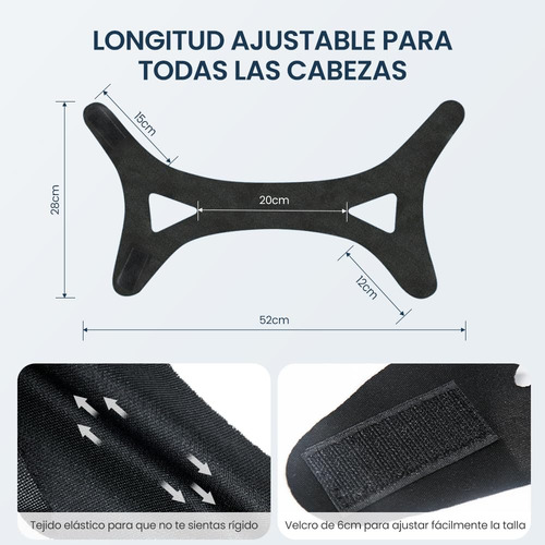 Correa Para Barbilla Antironquidos, Unisex Correa Ajustable