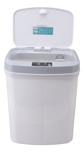 Cubo De Basura Automático Con Sensor Inteligente De 16 Litro