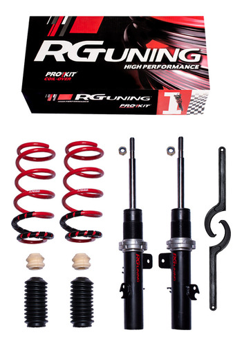 Imagen 2 de 6 de Amortiguadores Regulables Peugeot 208 47 Mm 12/20