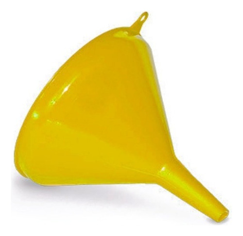 Embudo Plastico Mediano Diam: 15 Cm Art 243 Colombraro Color Amarillo