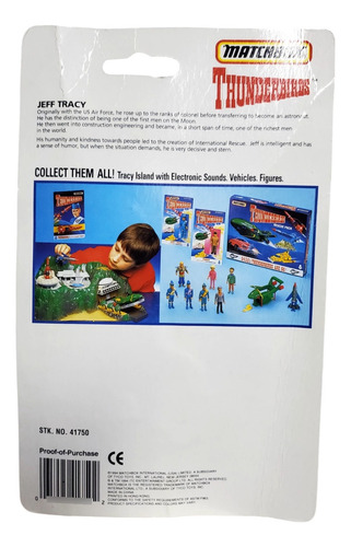 Thunderbirds Rescate Internacional Matchbox Jeff Tracy 1994