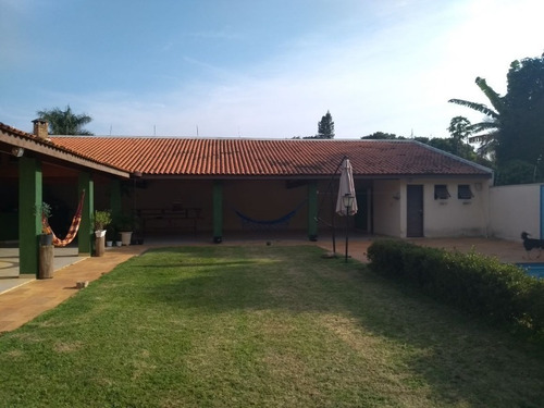 Indaiatuba, Chácara, Recanto Campestre, Região De Polo, At.1000m2; Ac.200m2 - Ch00199 - 32327249