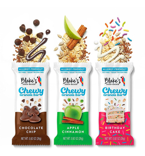 Barras De Granola Masticables A Base De Semillas De Blakes C