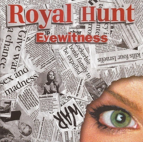 Cd Royal Hunt Eye Witness Versión Del Álbum Estándar