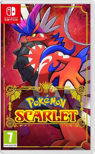 Pokémon Scarlet Standard Edition Nintendo Switch Físico