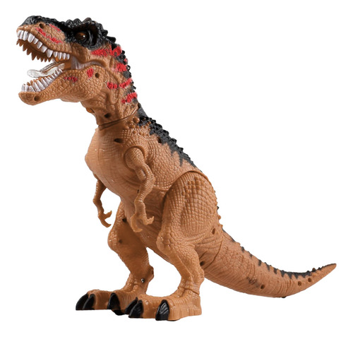 Tiranossauro Rex Dinossauro Bota Ovo Anda Com Som E Luz 40cm