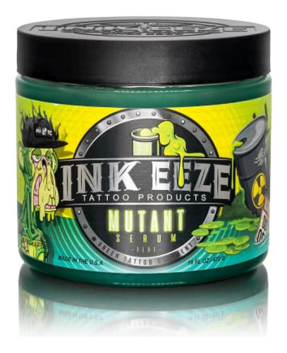 Crema Para Tatuaje  Inkeeze Mutant Serum Green Tattoo Pomada