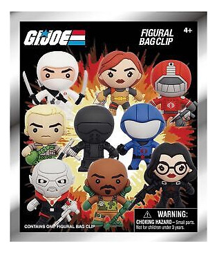 Monogram G.i. Joe 3d Foam Bag Clip In Blind Bag,multi Co Ssb