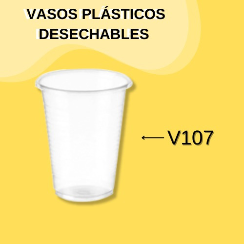 Vasos Plasticos V107 Caja De 20 Paqx50 Unidades De 280 Cc