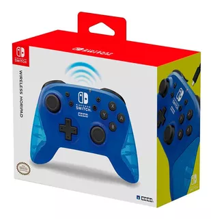 Control Inalámbrico HoriPad Azul Nintendo Switch