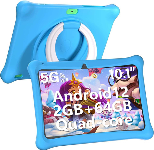 Naclud Tablet Para Ninos Con Funda, Tableta Android 13 De 10