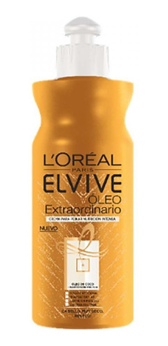 Crema Peinar Elvive Oleo Extraordinario Coco 300 Ml