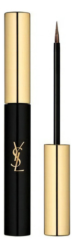 Delineador de ojos líquido Yves Saint Laurent Couture Liquid Eyeliner color brown