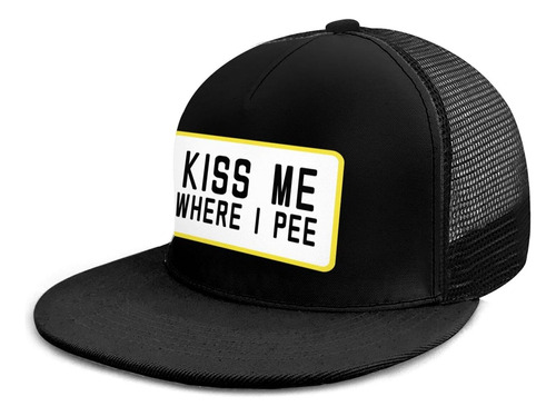 Kiss Me Where I Pee Hat Sandwich Vintage Gorras De Béisbol A