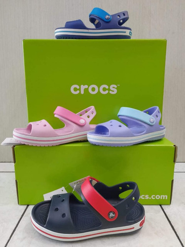 Sandalias Crocs Crocband Sandal Kids. Colores! 100% Original