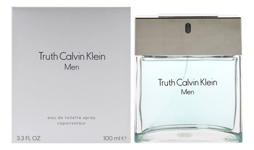 Truth De Calvin Klein Para Hombre, Spray Edt De 3.3 Onzas