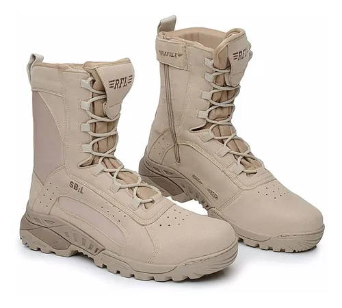 Bota Rafale T tica Sb1l Areia 9006 Couro Palmilha Parcelamento