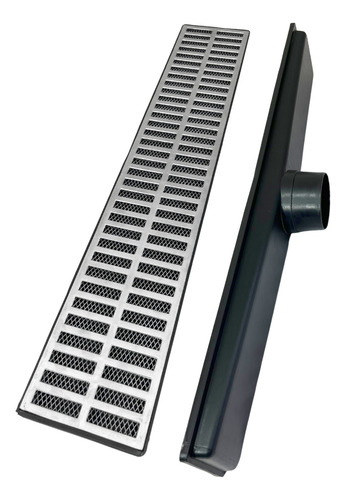 Ralo 15x80 Alumínio Com Tela Saída Baixa 100mm Sifonado