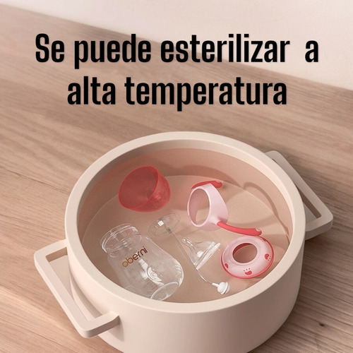 Mamila Biberon Entrenador Anticolicos Bebe 300 Ml 10 Oz Rosa Liso