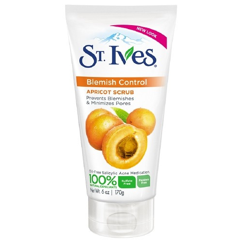 Exfoliante St. Ives Naturally Clear Control De Manchas Y