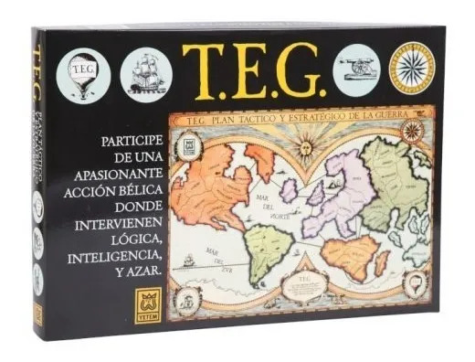 T.E.G. Juego de Estrategia de Mesa de Yetem Edición Clásica en Español