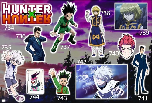 Hunter X Hunter Stickers Personalizados Anime  N° 66