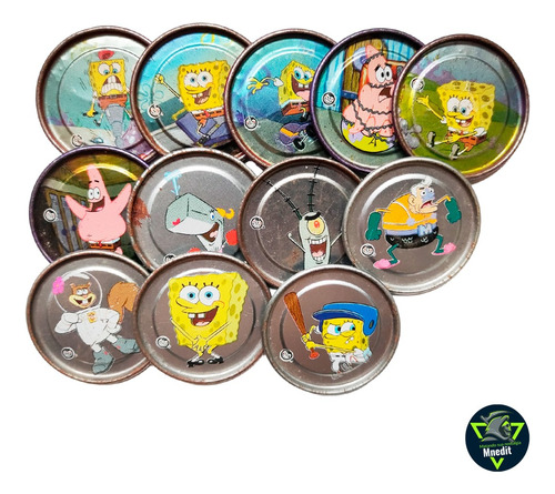 Tazo Bob Esponja Elma Chips Original - 15 Unidades