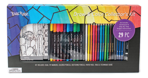 Brea Reese Kit Coleccionista Dibujo Color Multicolor