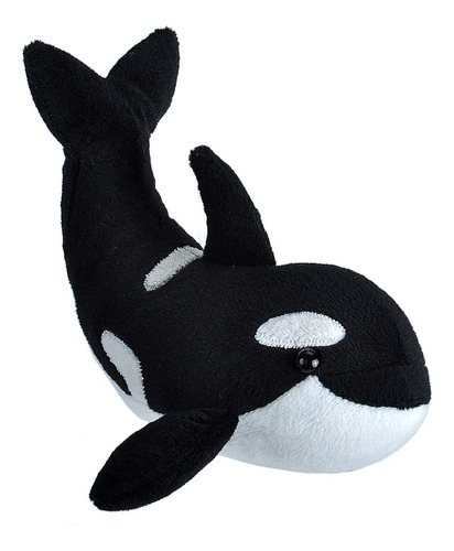 Peluche Orca  7.5 Pulgadas Auténtico Sonido Animal