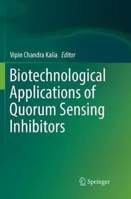 Libro Biotechnological Applications Of Quorum Sensing Inh...