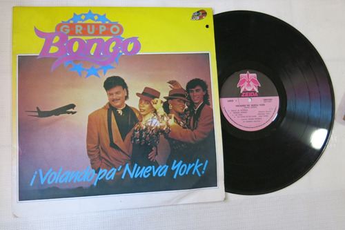 Vinyl Vinilo Lp Acetato Grupo Bongo Volando Pa Nueva York 
