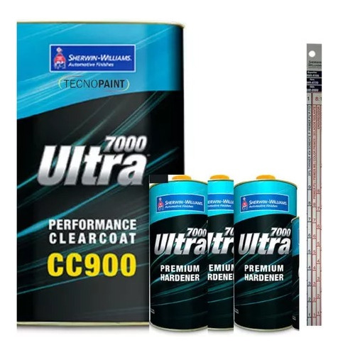 Sherwin Ultra7000 Clear Cc900 C. Cat 7,5 Lt + Regla Regalo