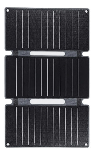 Power Bank 30,000mah 100w Carga Rapida + Panel Solar 21w Negro