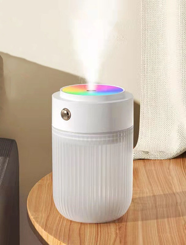 Luz De Noche Humidificador De Aire Lampara Led 7 Colores