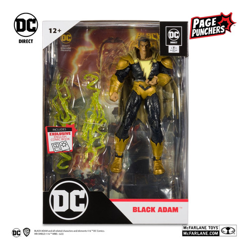 Figura Articulada 28 Cm. Black Adam Macfarlane Dc Comics