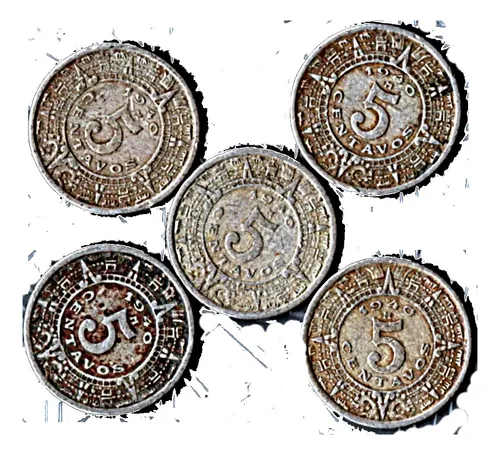 comprar Monedas Antiguas De 1940  5 Centavos
