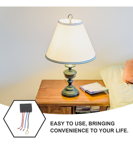 Módulo De Control Útil Para Lámpara De Mesa Con Luz Táctil,