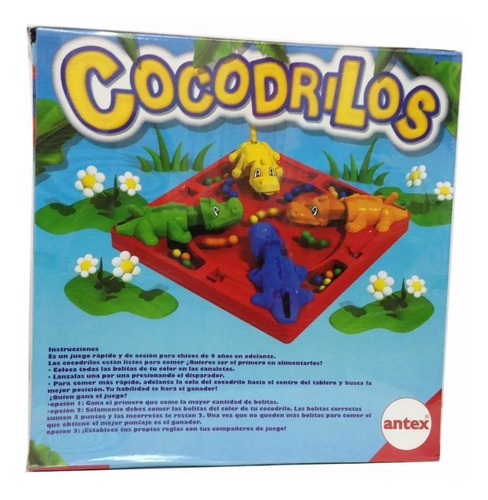 Imagen 2 de 7 de Cocodrilos Juego De Mesa Cocodrilos Antex Playking
