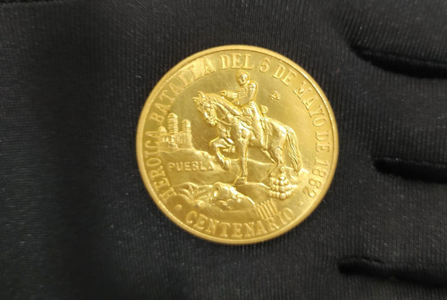 Medalla De Oro 21.6k 41.6 Gramos Tipo Centenario 